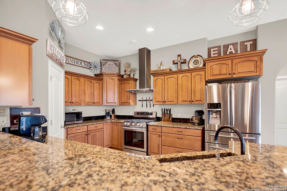 Interior, Kitchen, Recessed Lighting, Stainless Steel Appliances