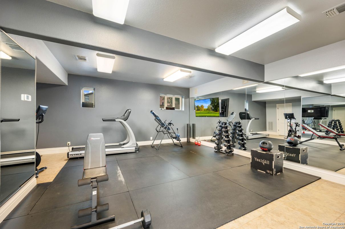 Fitness Equipment, Interior