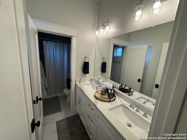 Bathroom, Dual Sink Vanities, Interior, Marble