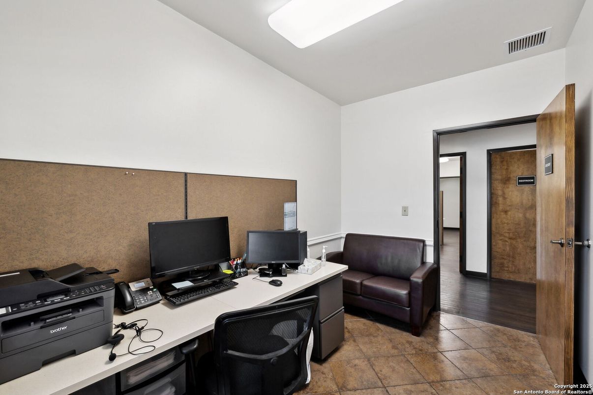 Home Office, Interior, Wood Texture Flooring