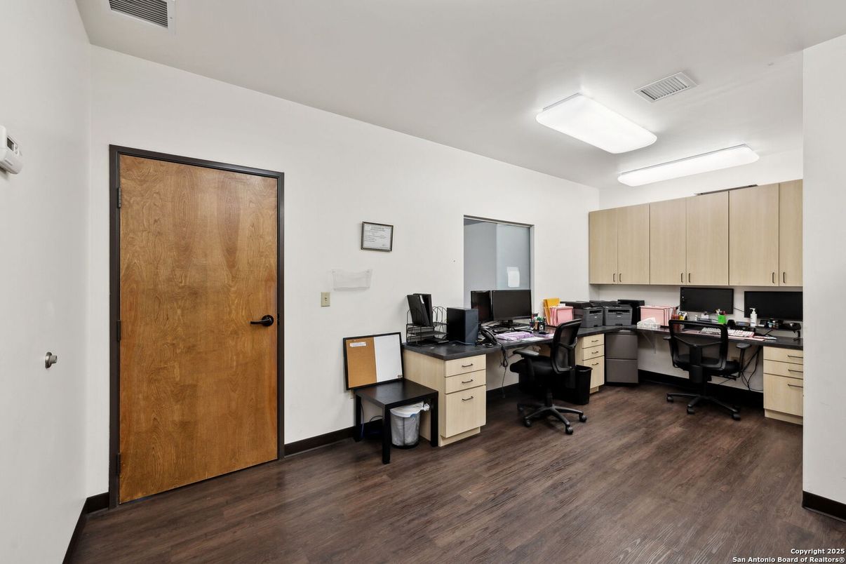 Home Office, Interior, Wood Texture Flooring