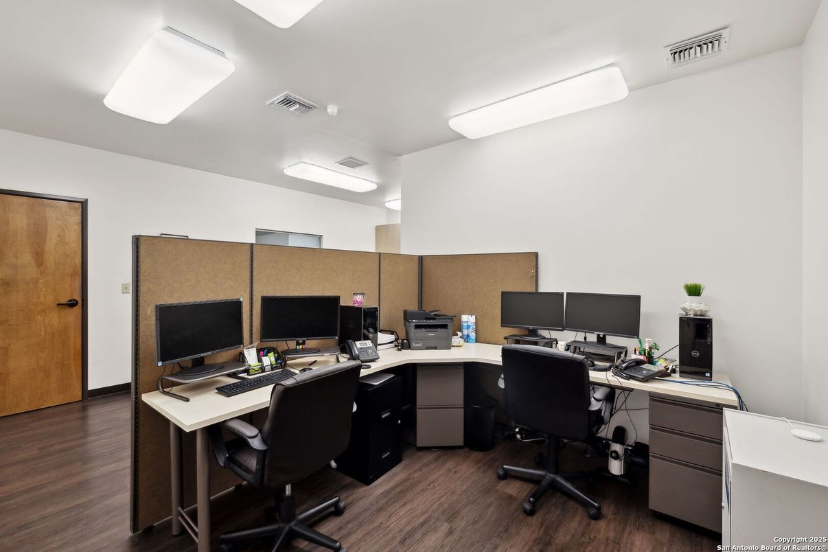 Home Office, Interior, Wood Texture Flooring
