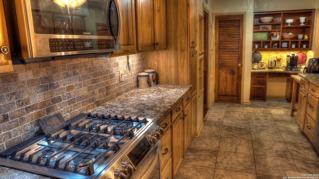 Interior, Kitchen, Stone Walls