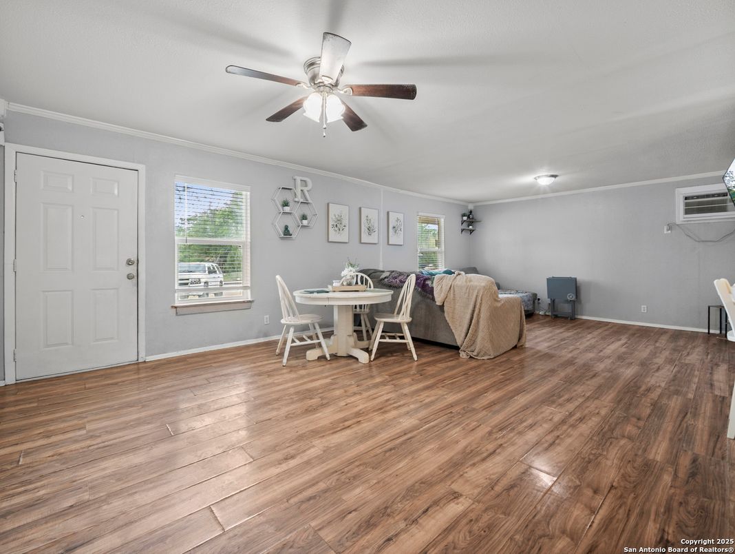 Dining room, Interior, Wood Texture Flooring