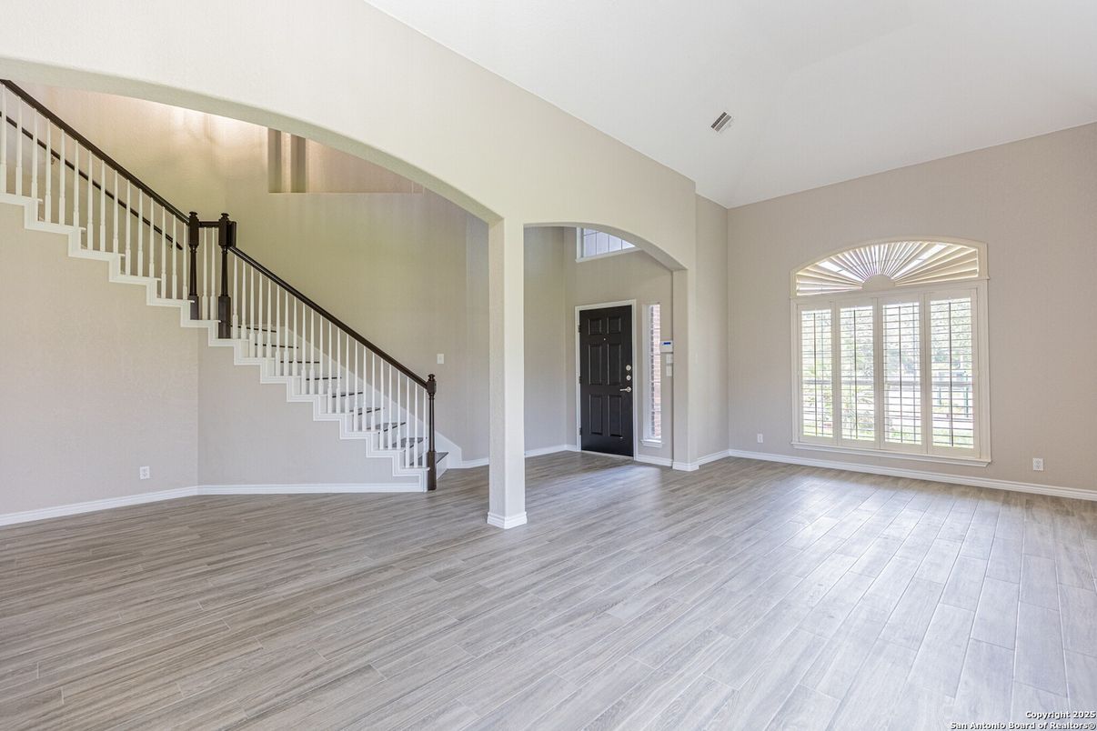 Empty room, Interior, Wood Texture Flooring