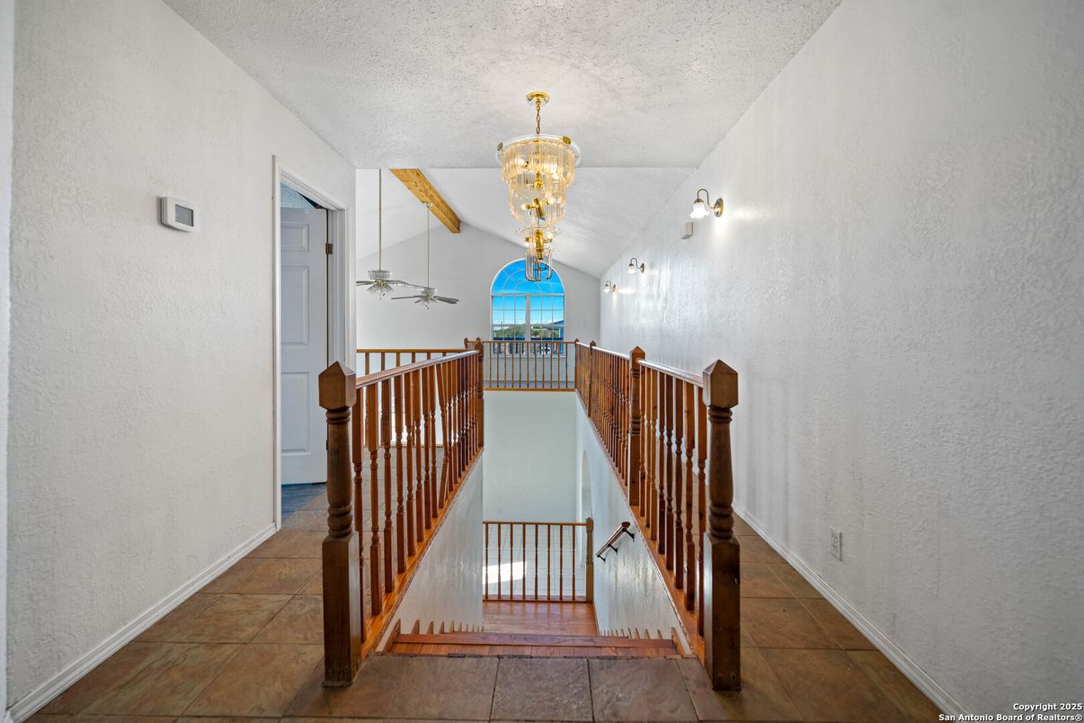 Chandelier, Interior