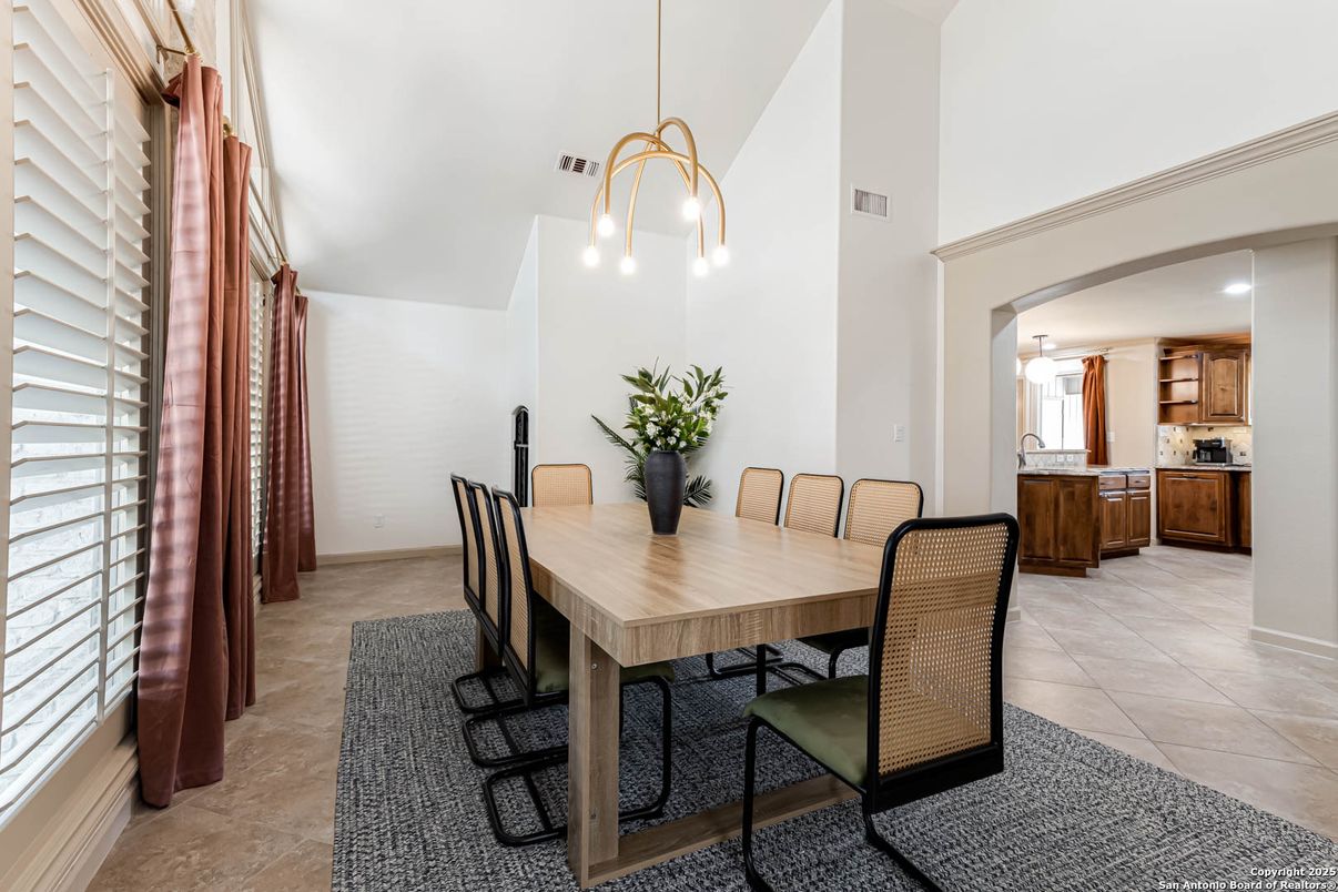 Dining room, Interior, Kitchen, Pendant Lights