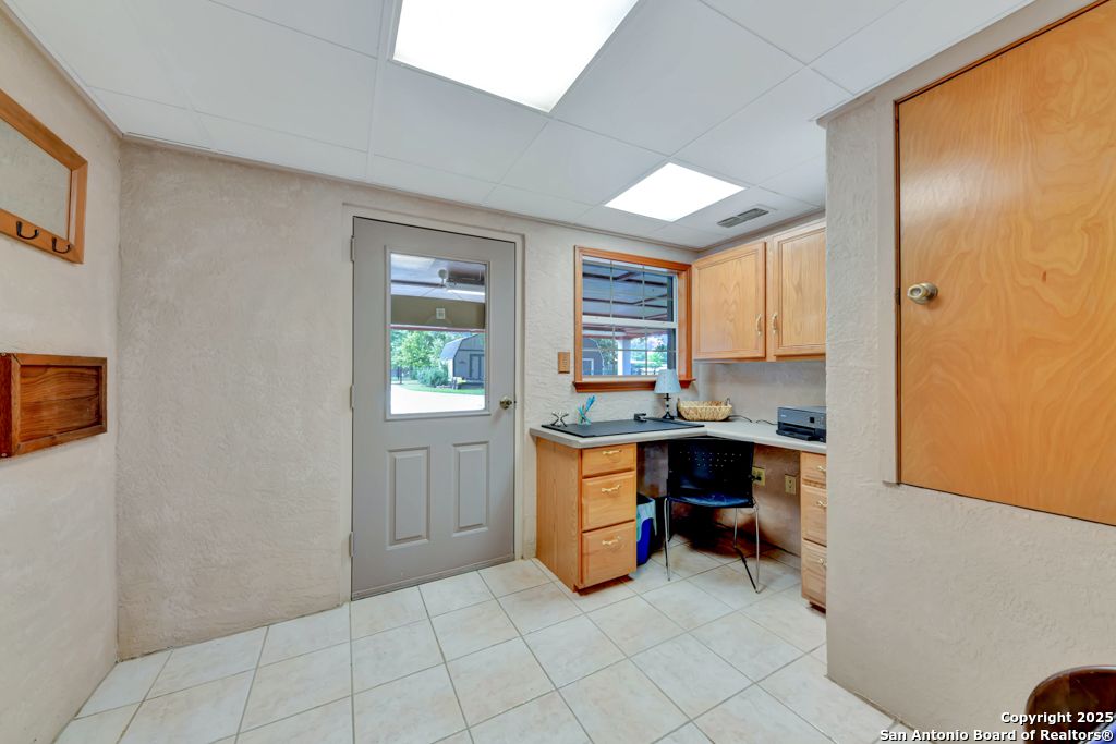 Home Office, Interior, Recessed Lighting
