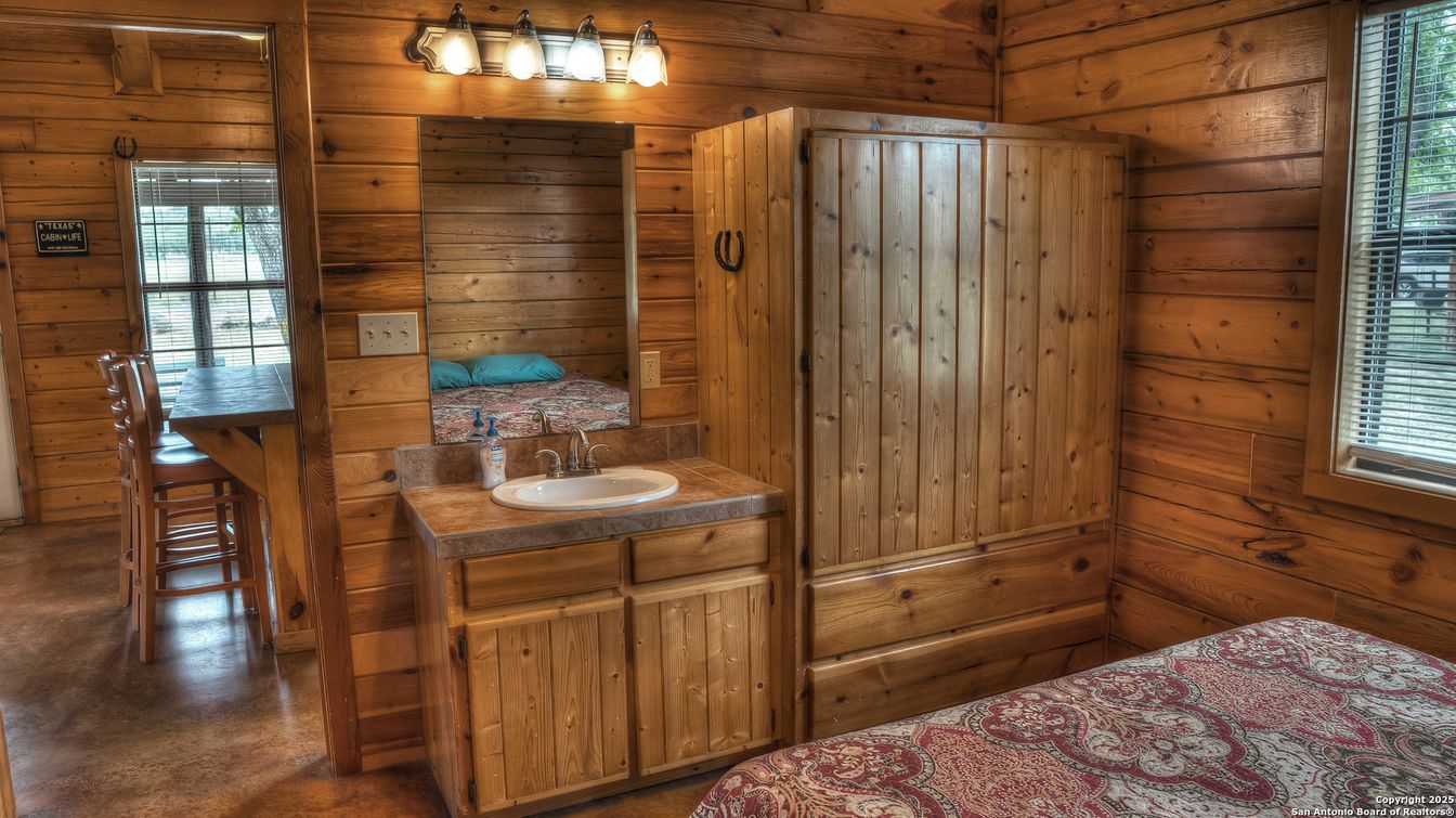 Bathroom, Interior, Wooden Walls