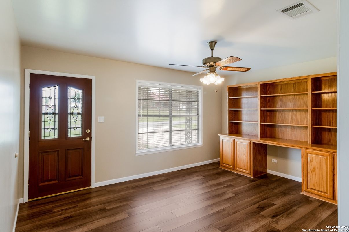 Home Office, Interior, Wood Texture Flooring