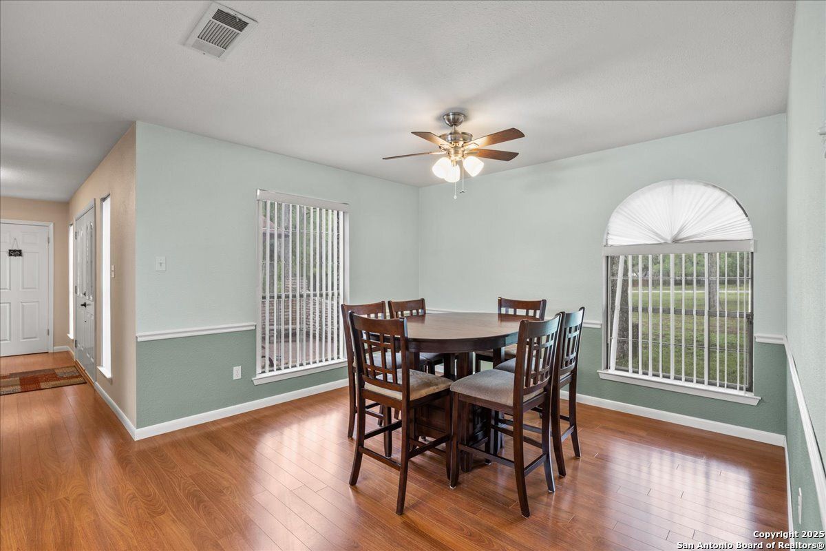Dining room, Interior, Wood Texture Flooring