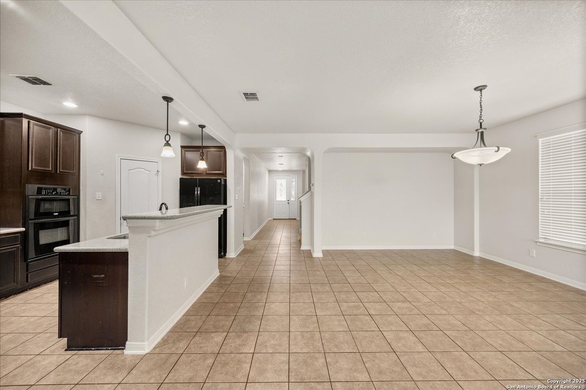 Interior, Kitchen, Pendant Lights, Recessed Lighting