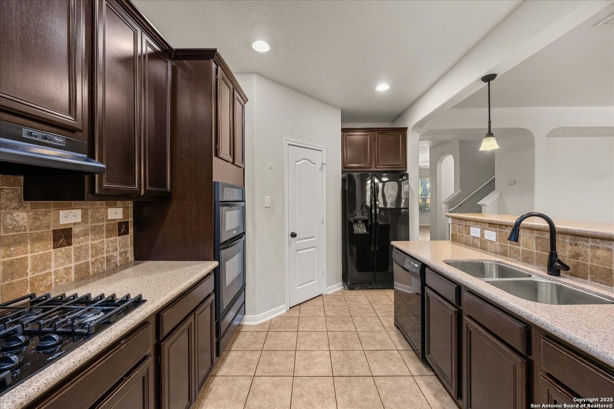 Interior, Kitchen, Pendant Lights, Recessed Lighting