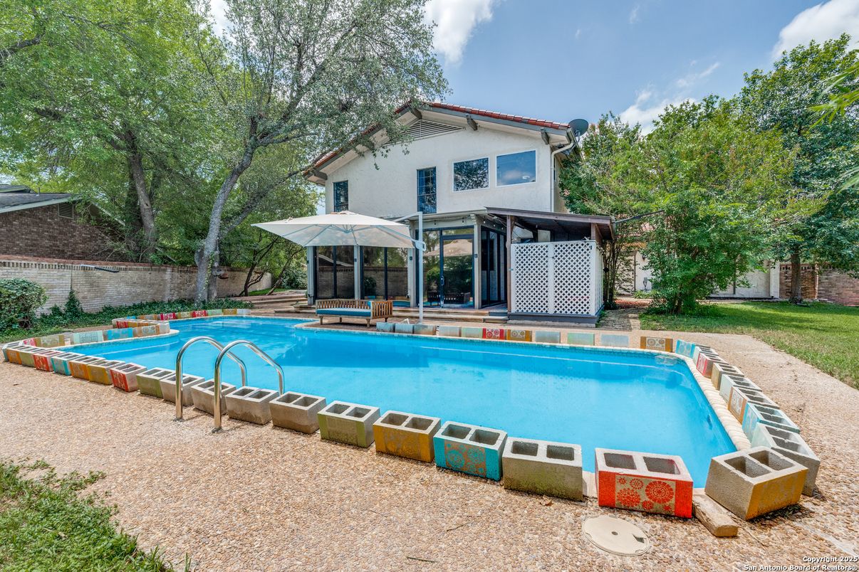 Backyard, Exterior, Pool