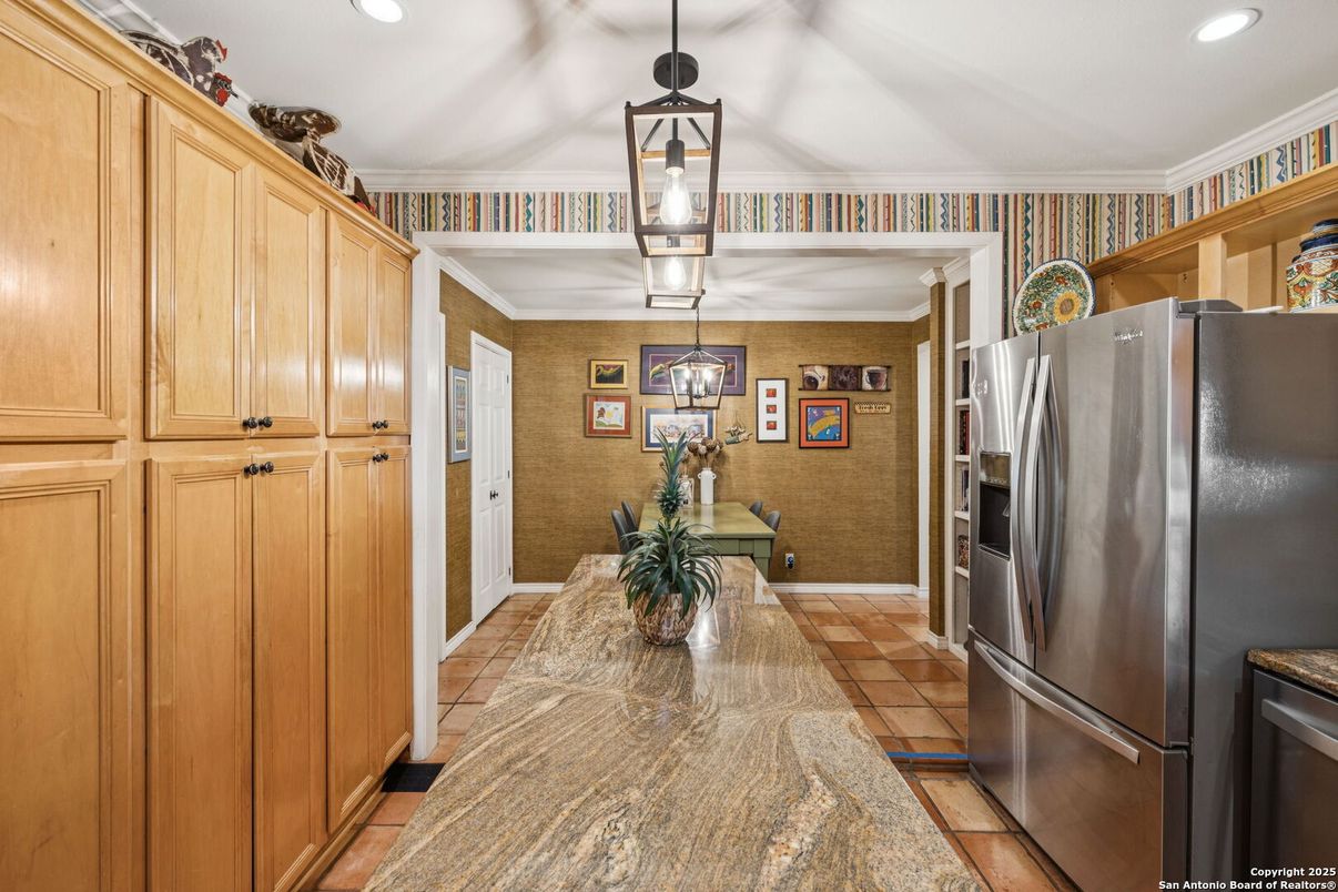 Interior, Kitchen, Pendant Lights, Recessed Lighting