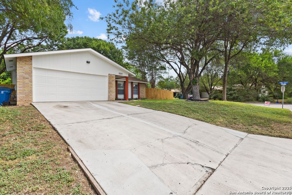 Backyard, Detached Garage, Exterior