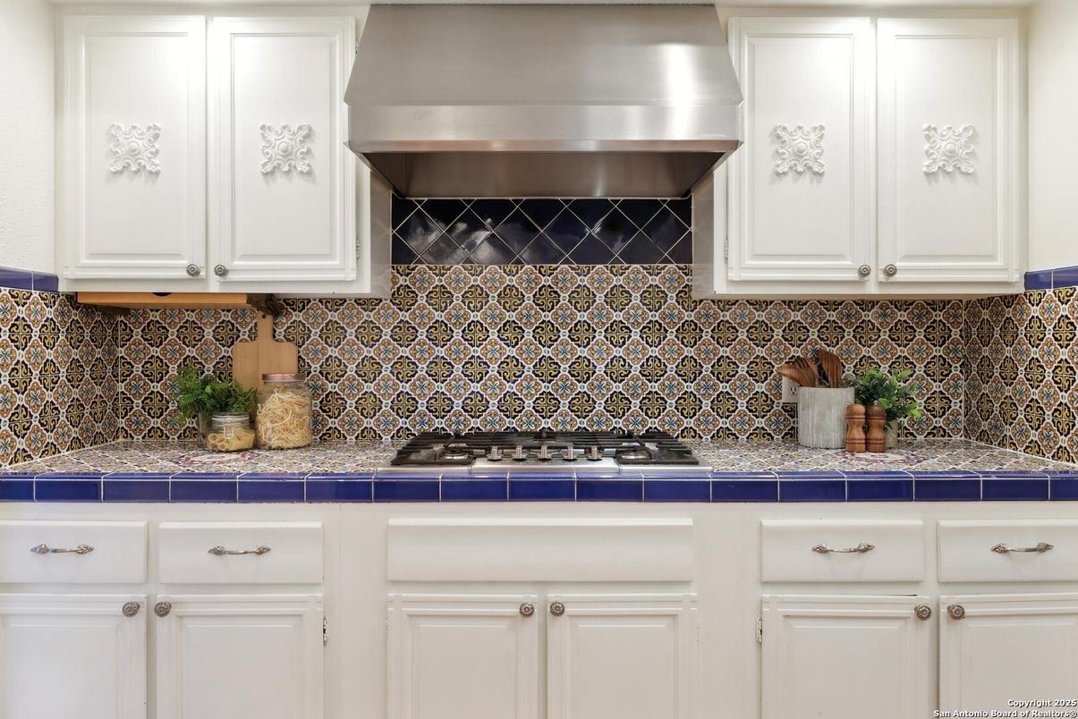 Interior, Kitchen, Tile Countertops