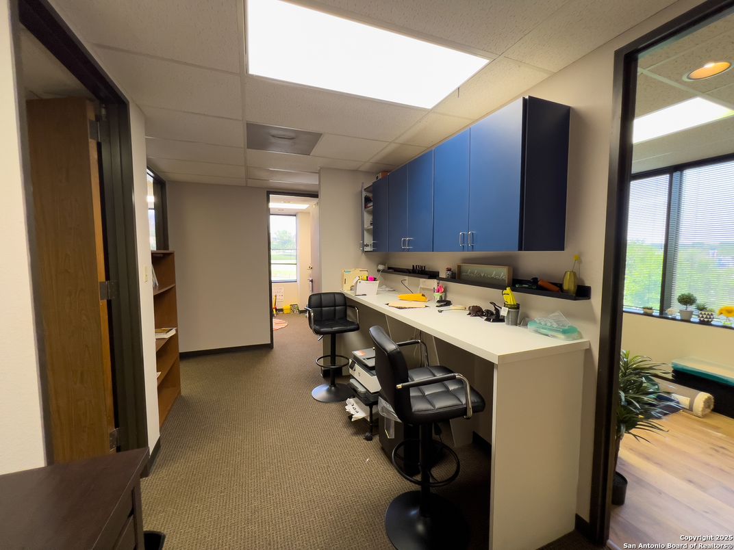 Home Office, Interior, Recessed Lighting