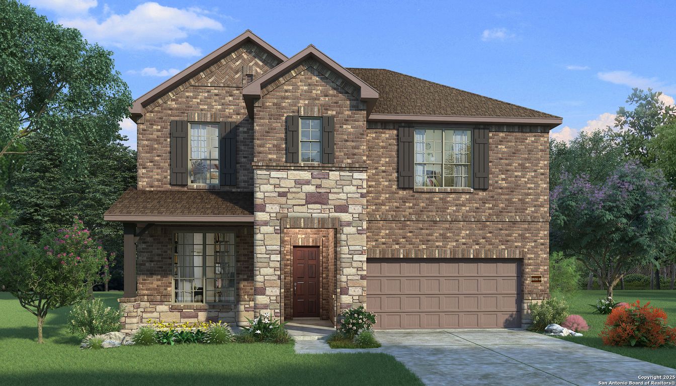 Attached, Exterior, Facade, Brick Facade, Brick Traditional
