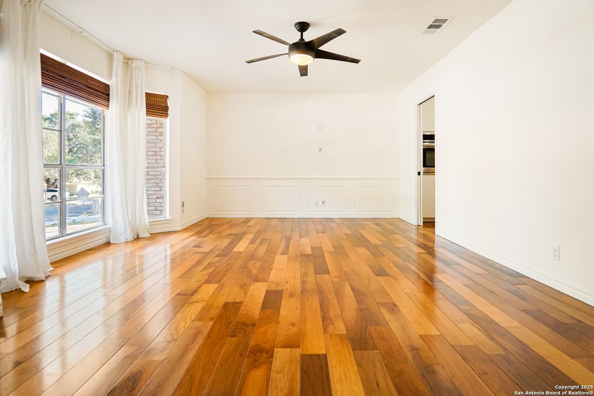 Empty room, Interior, Wood Texture Flooring