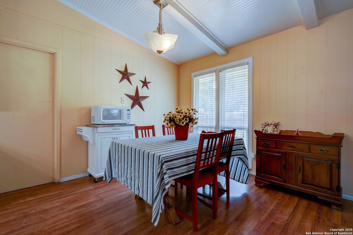 Dining room, Interior, Wood Texture Flooring