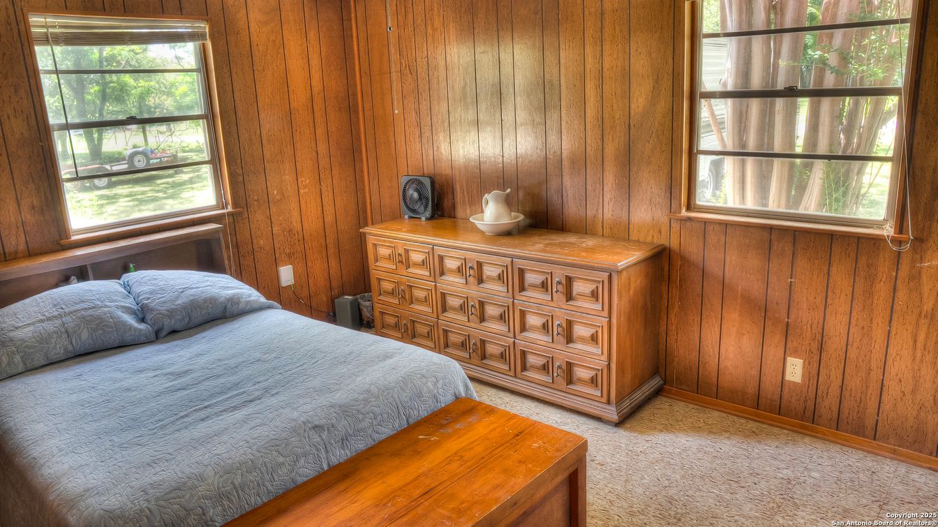 Bedroom, Interior, Wooden Walls