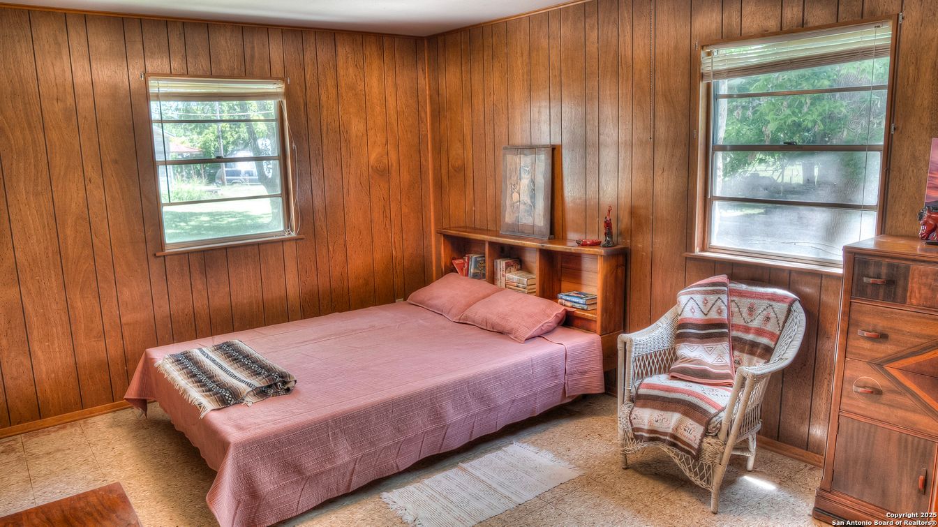 Bedroom, Interior, Wooden Walls