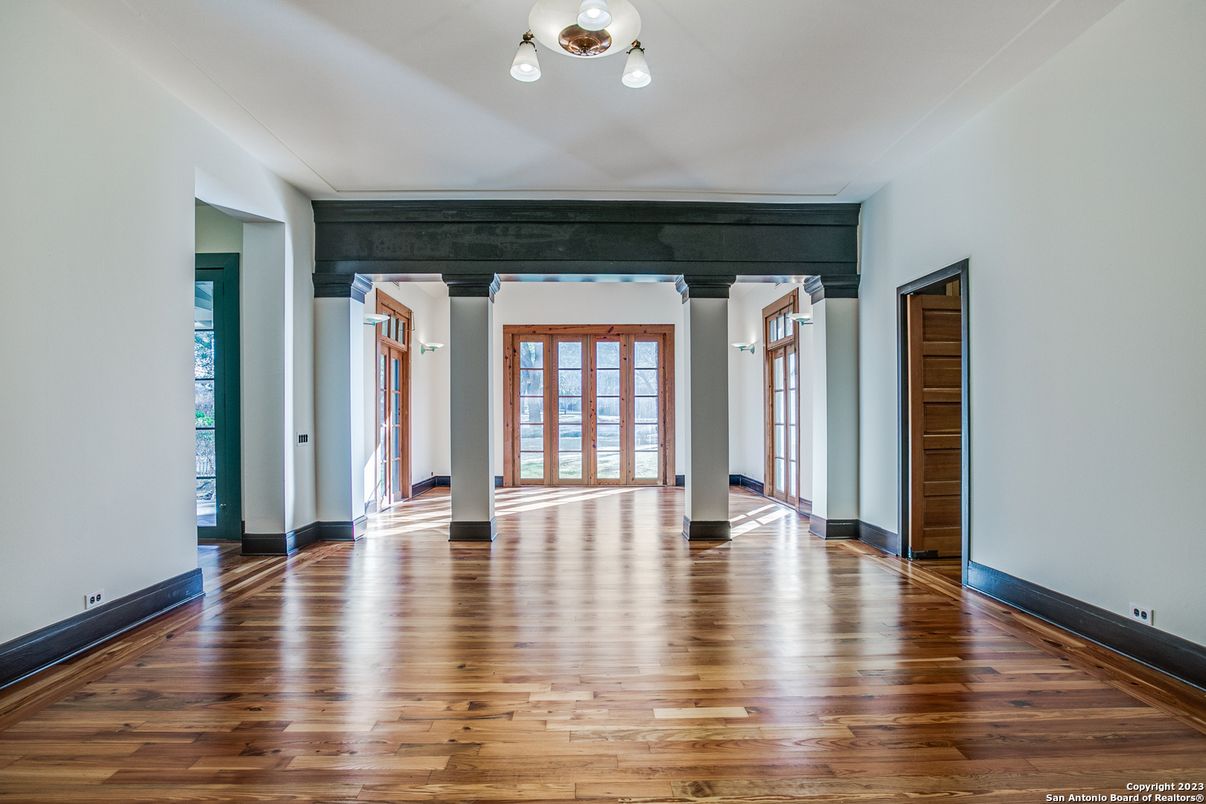 Empty room, Interior, Wood Texture Flooring