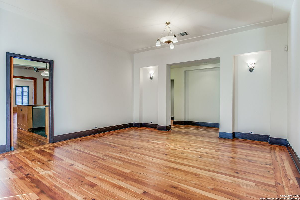 Empty room, Interior, Wood Texture Flooring