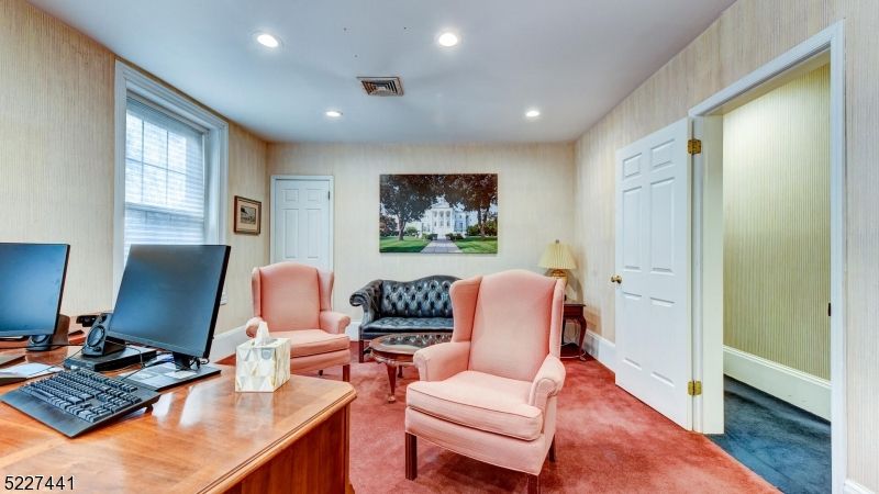 Home Office, Interior, Recessed Lighting