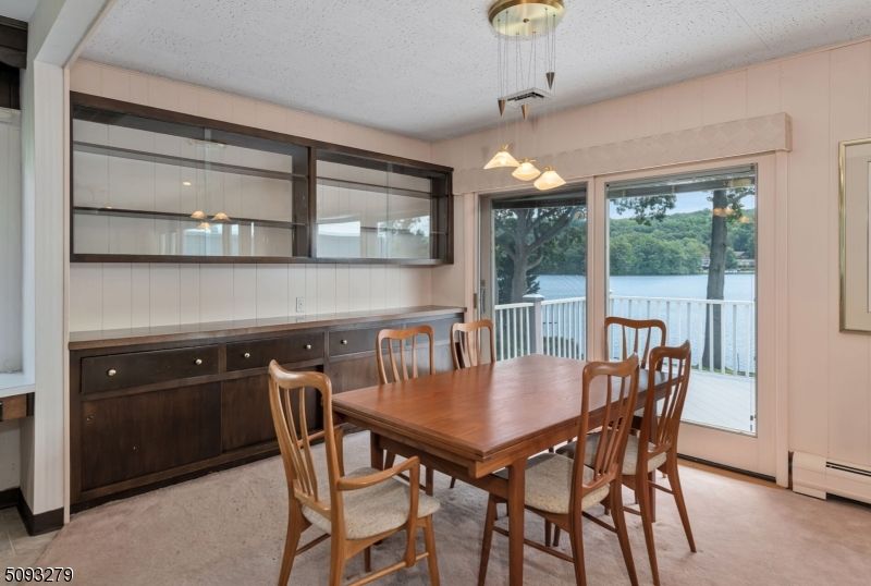 Dining room, Interior, Pendant Lights
