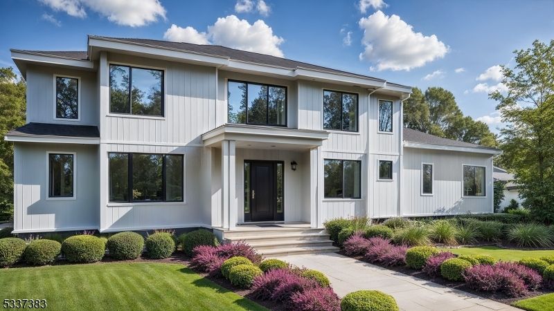 Exterior, Facade, Modern