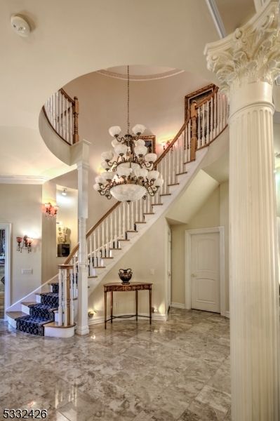 Chandelier, Interior