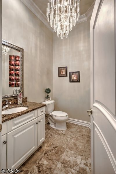 Bathroom, Chandelier, Interior