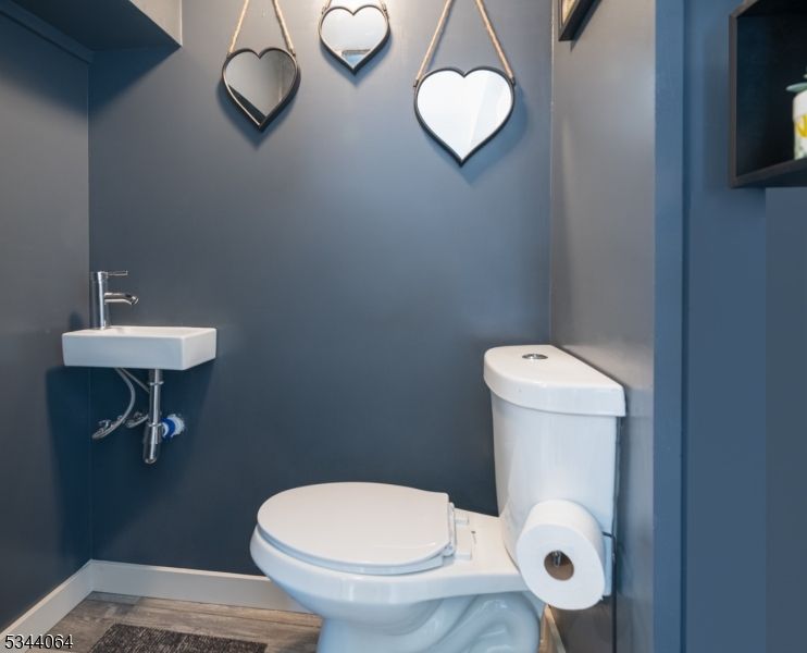 Bathroom, Interior, Wood Texture Flooring
