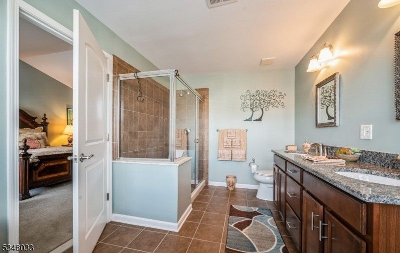 Bathroom, Bedroom, Glass Shower, Interior