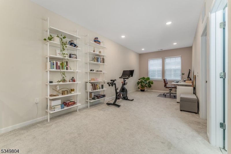 Fitness Equipment, Home Office, Interior, Recessed Lighting