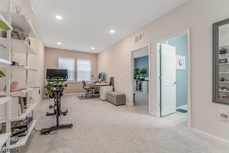 Fitness Equipment, Home Office, Interior, Recessed Lighting