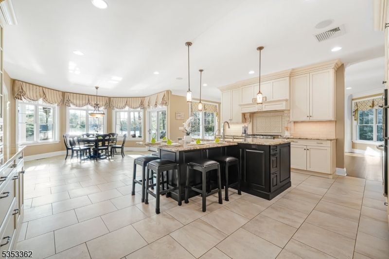 Dining room, Interior, Kitchen, Pendant Lights, Recessed Lighting
