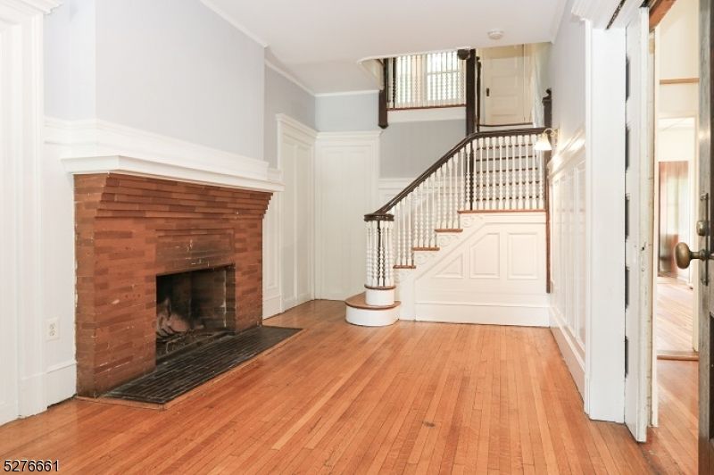 Fireplace, Interior, Wood Texture Flooring