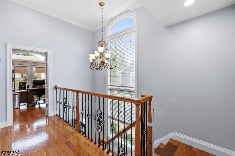 Chandelier, Interior, Recessed Lighting, Wood Texture Flooring