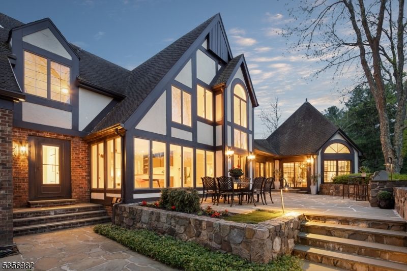 Exterior, Facade, Brick Facade, Tudor Revival