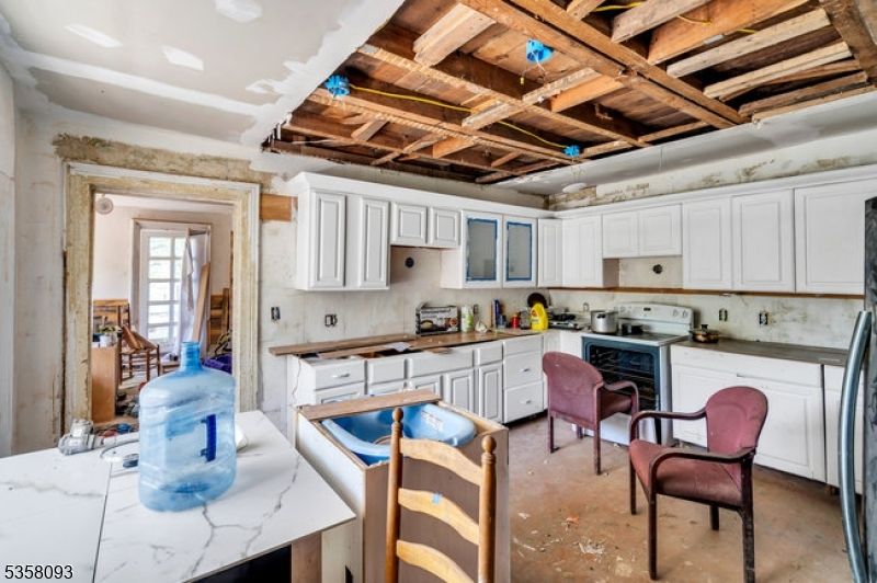 Interior, Kitchen, Wooden Beams