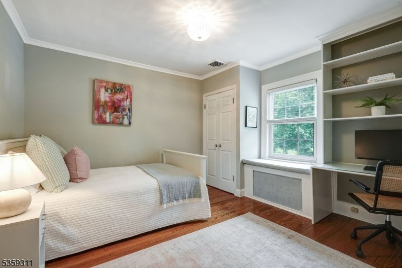 Bedroom, Home Office, Interior, Wood Texture Flooring