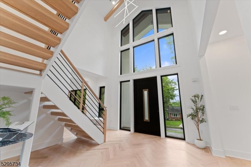 Interior, Recessed Lighting, Wooden Beams, Wood Texture Flooring