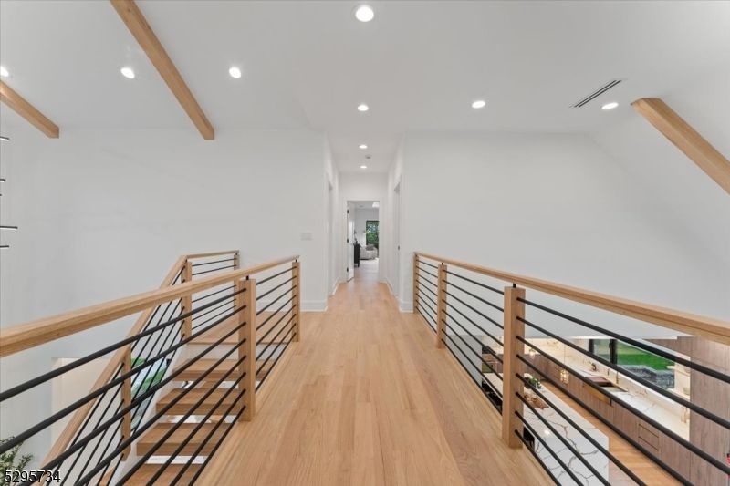 Interior, Recessed Lighting, Wooden Beams, Wood Texture Flooring