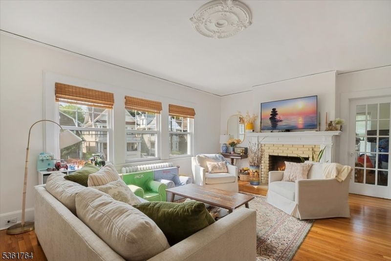 Fireplace, Interior, Living room, Wood Texture Flooring