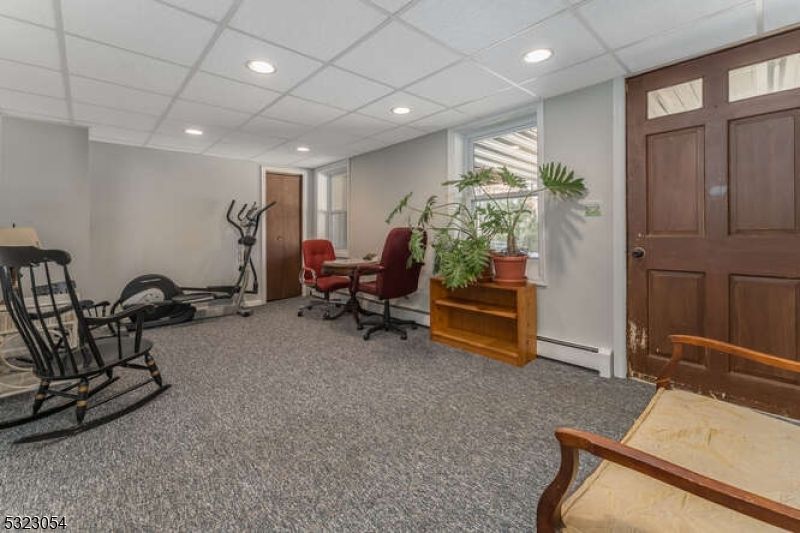 Fitness Equipment, Home Office, Interior, Recessed Lighting