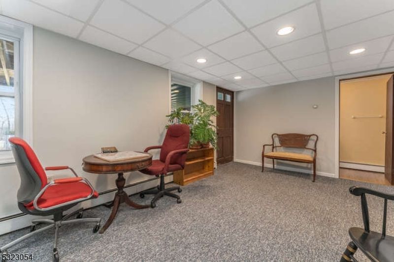 Home Office, Interior, Recessed Lighting