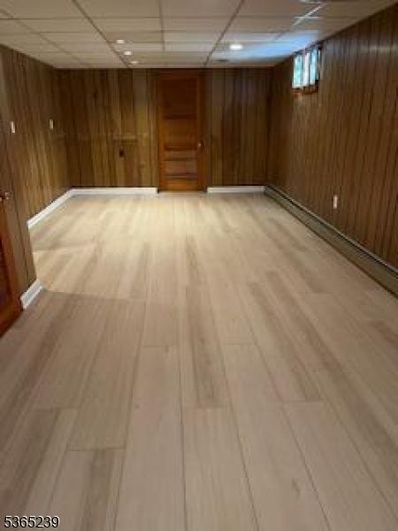 Empty room, Interior, Wood Texture Flooring, Wooden Walls